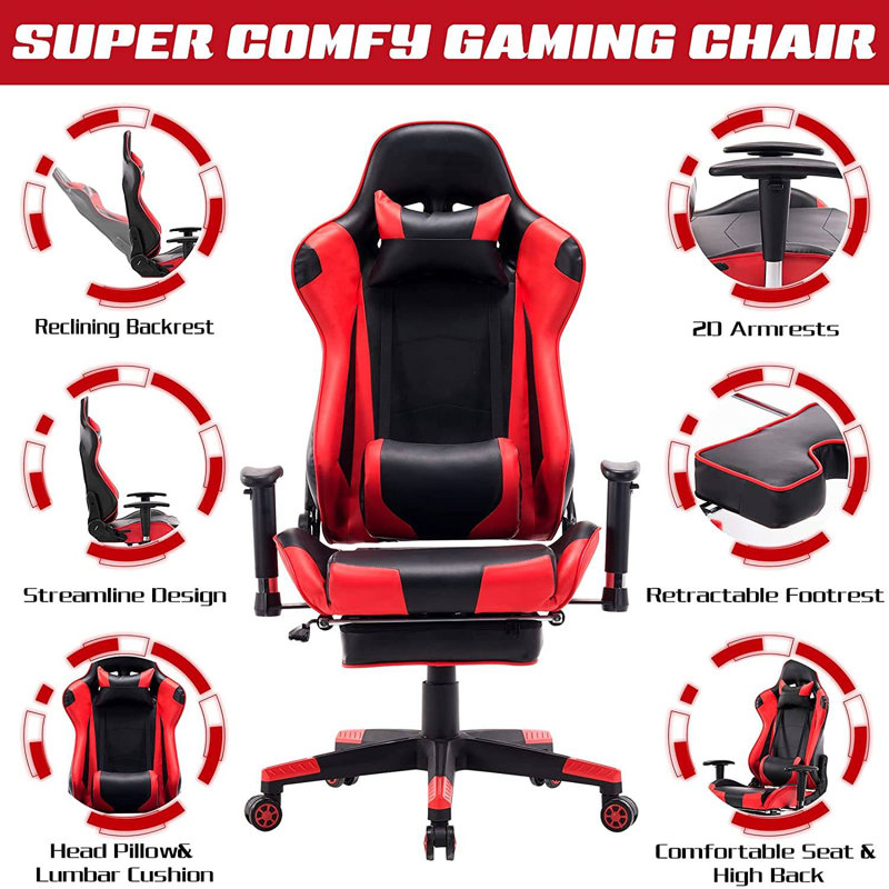 Gaming Chair, Red