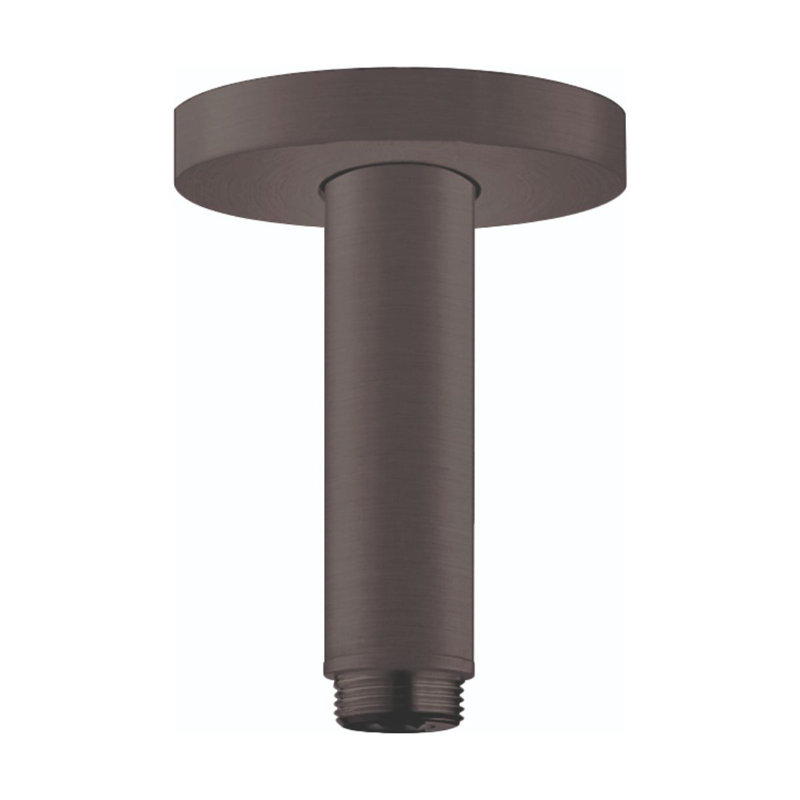 Tuyau d'extension de douche Raindance E pour bras de douche de 3,12 po, Chrome poli noir
