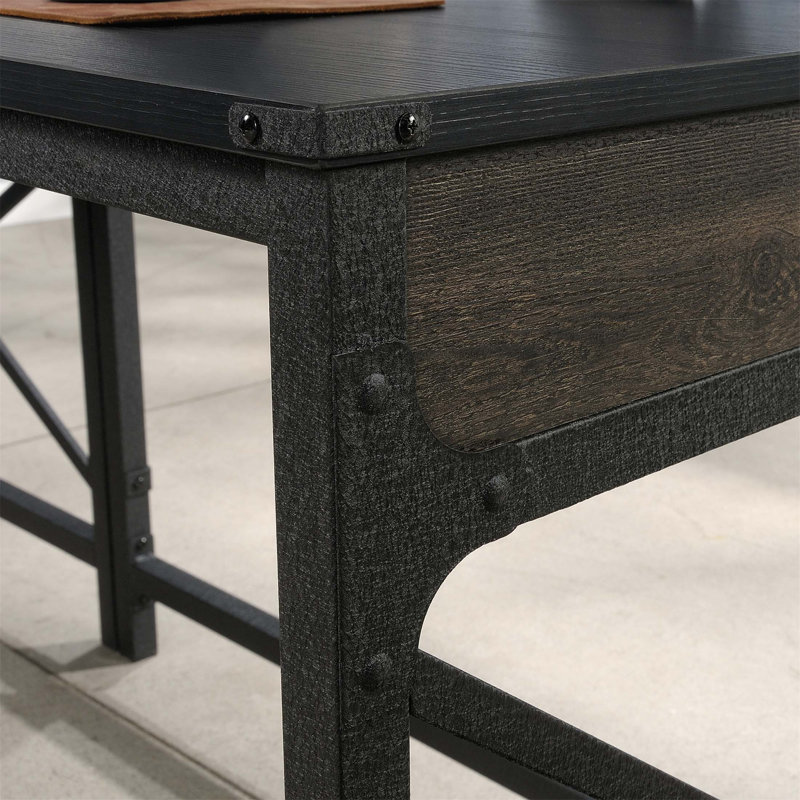 Retour de bureau durable de 42 pouces avec surface résistante aux égratignures et cadre en métal pour une productivité accrue