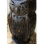  Lanterne à bougie en forme de hibou en fer 17 po H