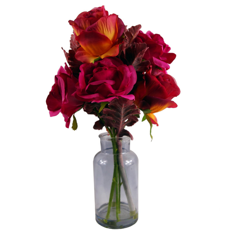 Ansa 38cm Faux Tree in Glass Vase