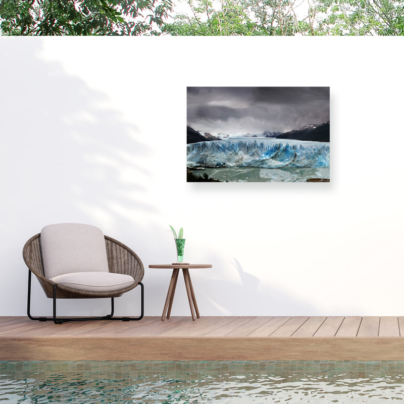 "Perito Moreno sur toile" par Nicola Molteni, reproduction, H 12 po x l 19 po