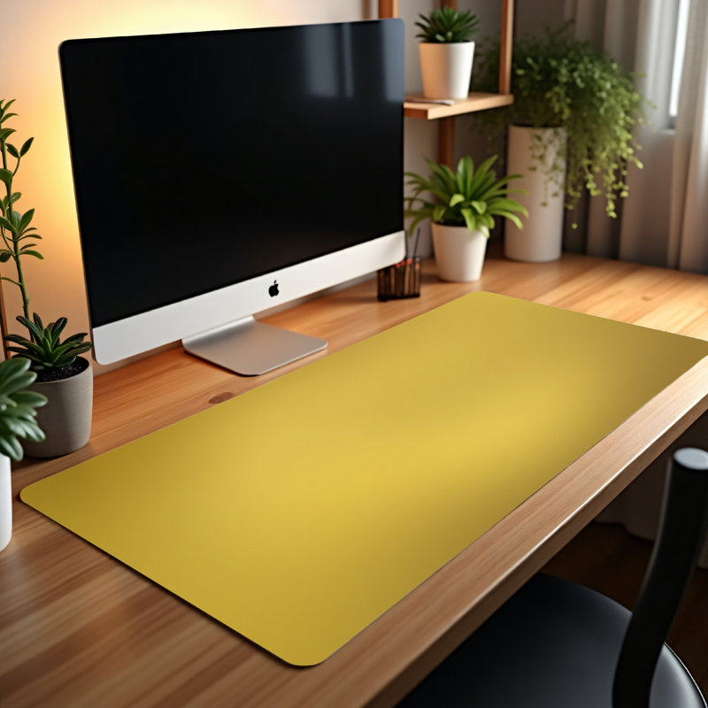 Polyester Desk Pad, 31.5x15.5