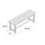 Trevion Solid Wood Bench-666184648