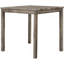 Ensemble de salle à manger 5 pièces pour comptoir transitionnel, table de salle à manger carrée 36 pouces avec 4 tabourets à hauteur de comptoir touffetés, chêne-129590829