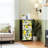 4 Drawer Dresser for Bedroom, Narrow Chest of Drawers, Wooden Top and Study Iron Frame 18"x37.5"-(WxH)