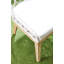 Chaise d'appoint de patio avec coussin Paulsen