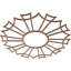 Médaillon de plafond 28 po x 28 po x 9 7/8 po x T 1/4 po Augustus-63412098-63412111