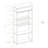 Ammara 32 " L Steel Mini Bar-565928374