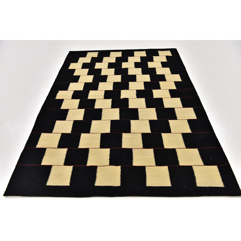 Tapis noir Ousley