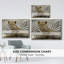 Boho Cheetah, peinture sur toile encadrée-94363712-94363717