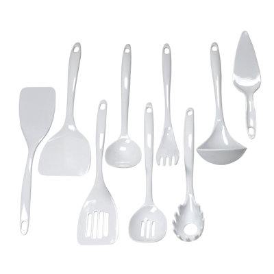 9 Piece Hard Plastic Kitchen Tool Set