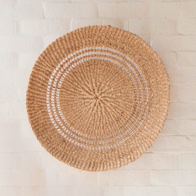 Large Open Weave Wall Basket