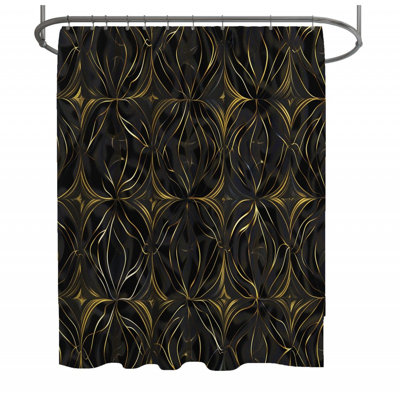 Kaelani Abstract Shower Curtain