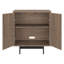 Gerharda Steel 2 - Door Standard Accent Cabinet