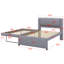 Lit plateforme tapissier avec lit gigogne-1461567767