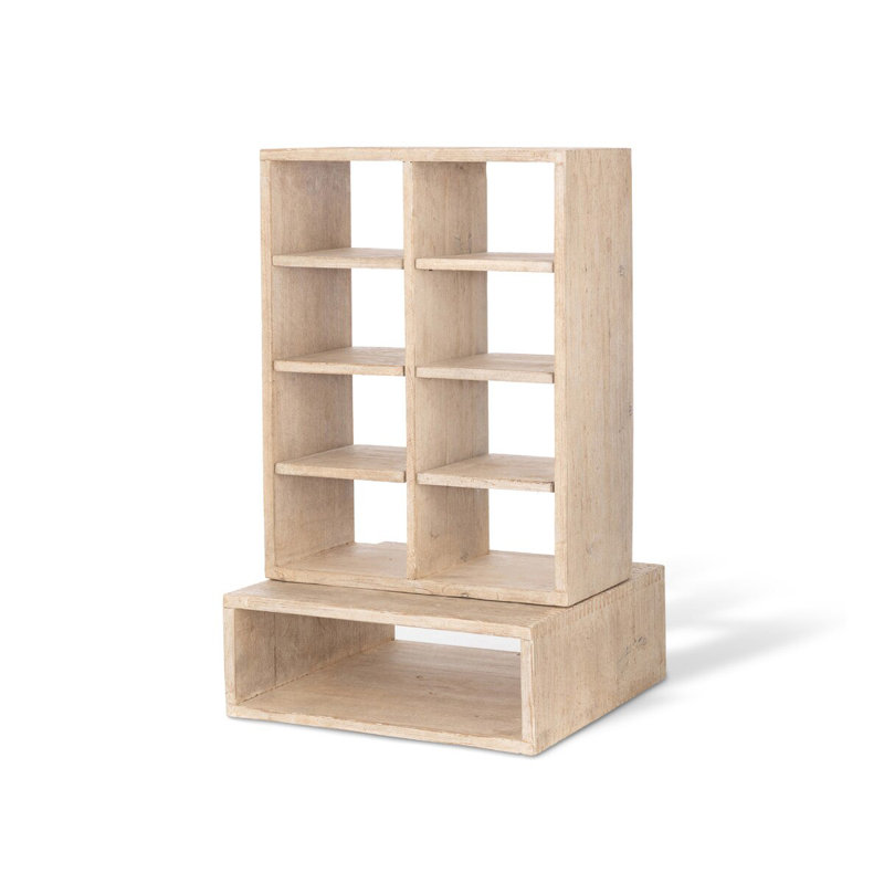 Présentoir en bois H 40,25 po x l 24 po
