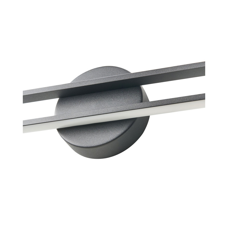Hardwired LED Wall Mount Picture Light, Matte Black