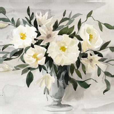 Flowers - Wrapped Canvas Painting