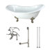 White/Brushed Nickel