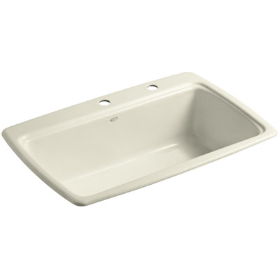 Cape Dory® 33" L x 22" W x 9-5/8" Top-Mount Single-Bowl Kitchen Sink