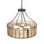 24" Wide Glendale Mission Inverted Pendant