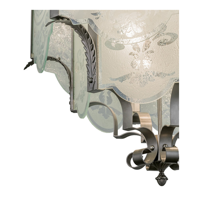 Chartres 12 - Light Semi Flush Mount