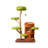 3 Tiers Cat Tree with Condons,Perch,Scratching Posts