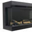 Neeve Ebern Designs Black Electric Fireplace with 5120 BTU-386689908