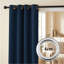 Jeffro Pair of Eyelet Blackout Curtain Panels-474390649-474390627