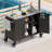 Versatile Outdoor Kitchen Island with Ample Storage