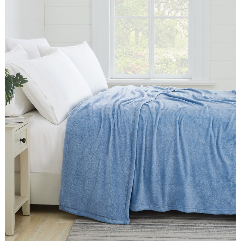 Surdimensionné douillet en micro-molleton Southshore Fine Linens, Bleu, Grand