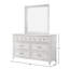 Commode 6 tiroirs blanche