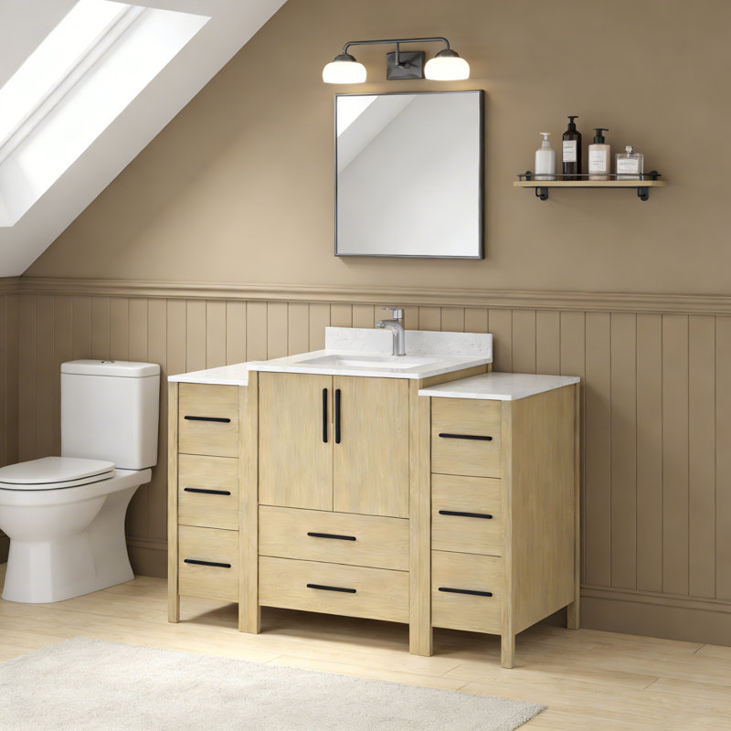 Meuble-lavabo de rangement Freestangding