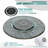 Cast Aluminum Rotating Dining Table