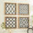 Metal Cut-out Geometric Black Wall Decor Set