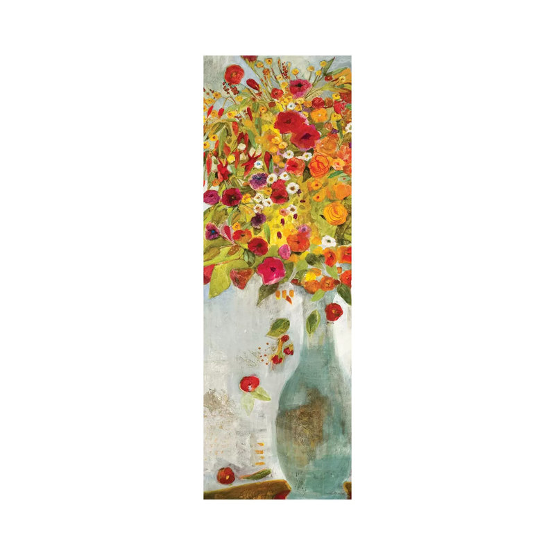 Exuberance I by Jill Martin - Wrapped Canvas Panoramic Print, 30.48 cm H x 91.44 cm W x 3.175 cm D