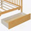 Cadre de lit, lit en bois avec tiroirs de rangement-625420610