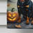 Double Sided 40'' H x 28'' W Polyester Halloween House Flag