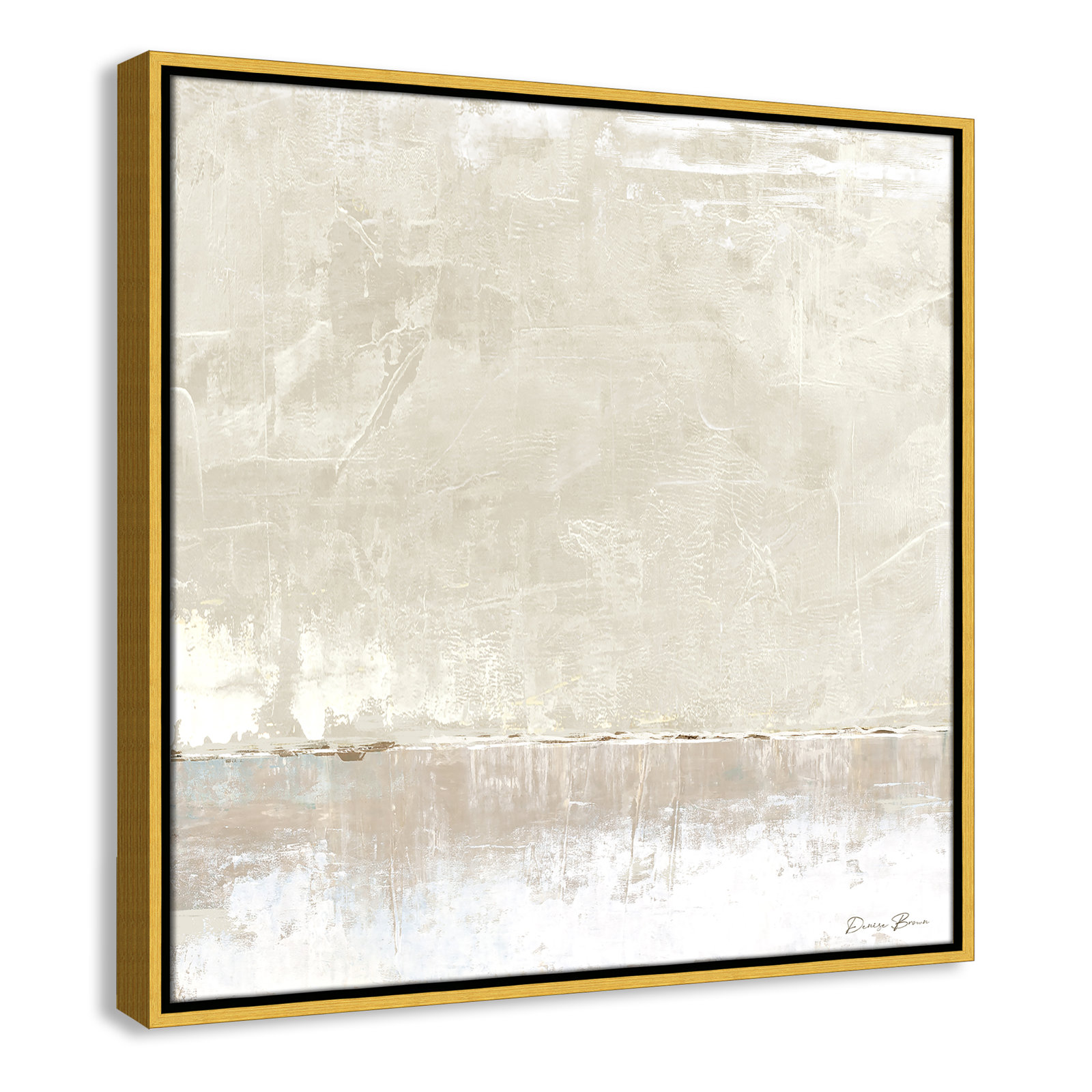Delevan "Better Days" Print, 25.5" H x 25.5" W, Gold