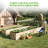 Wooden Raised Garden Bed Planter Box for Vegetables, Flowers, and Herbs