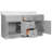 Brookings 61 Inch Bathroom Vanity with Cultured Marble Top, Assembled, Sherwin Williams White – Design House, 215236-97877884