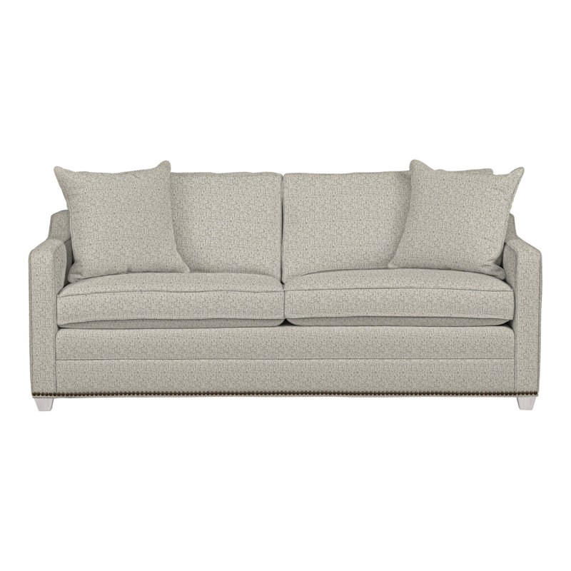Stanton Mid Sofa, Dove Gray, Tuck Metal, Yes