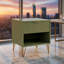 Table de chevet vert olive-613275298