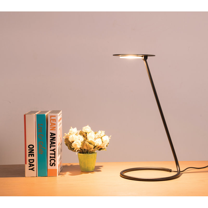 Lampe de bureau 15 po Runnels, Noir