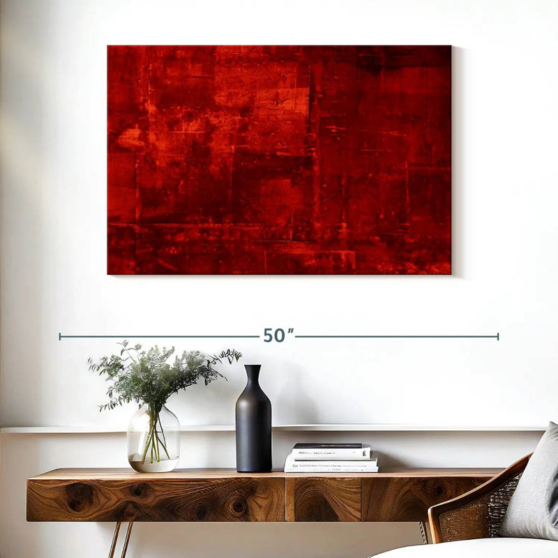 Avery Love Is Red, 26" H x 39" W
