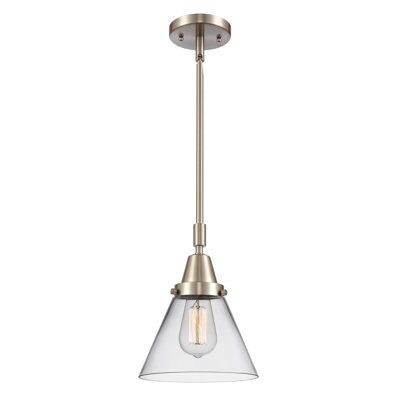 Luminaire suspendu conique 1 lumière Ashwath