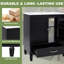 Armoire de meuble-lavabo 30 po avec lavabo en céramique-814390353