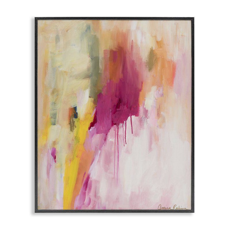 Giclée encadrée «Easy Like Sunday Morning» par Amira Rahim, H 14 po x l 11 po, Giclée encadrée noir minuit