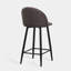 Choteau Upholstered Counter Stool with Metal Frame-1205046136
